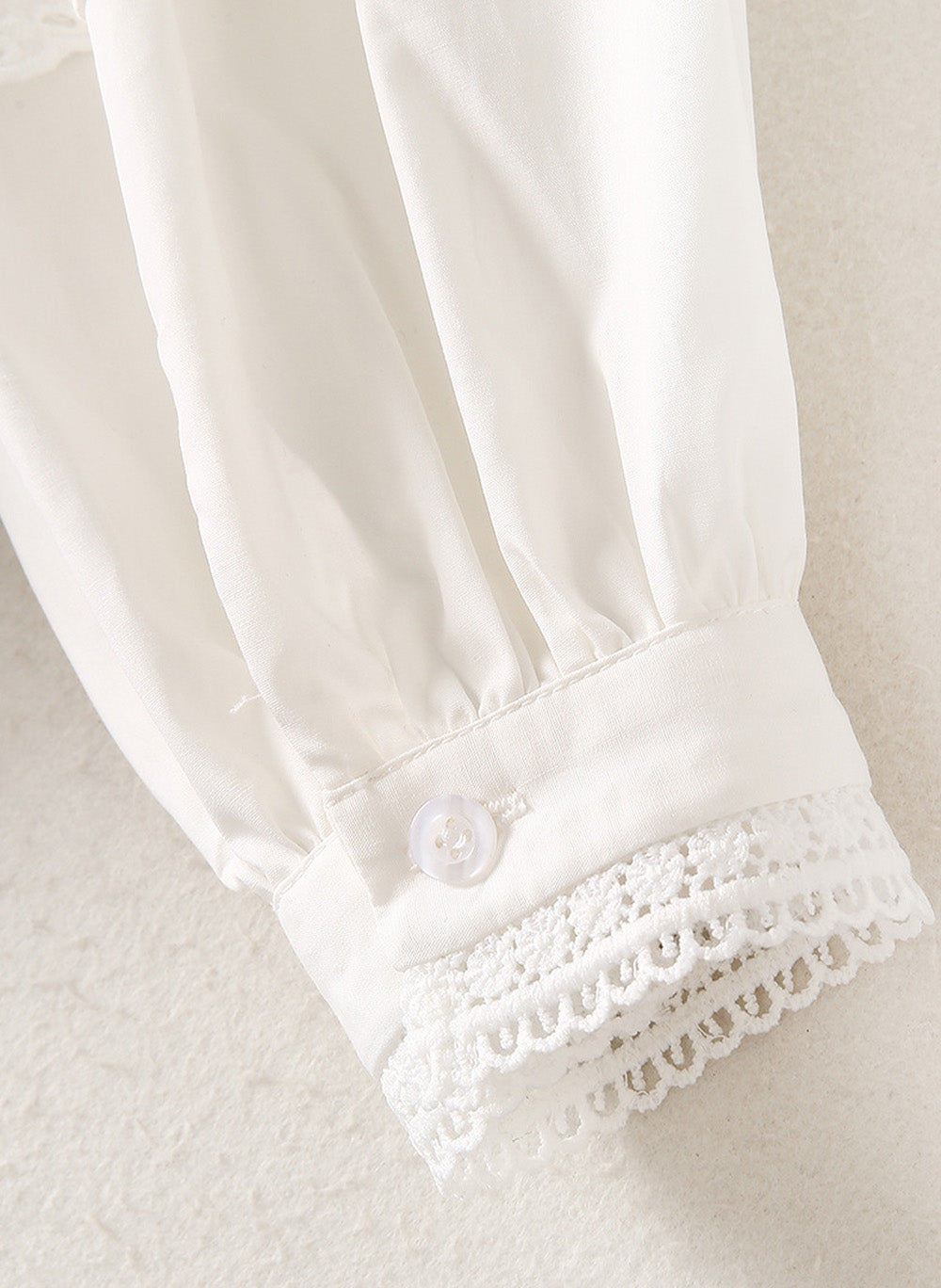 Peasant Embroidered White Blouse & High Waisted Pom Pom Skirt