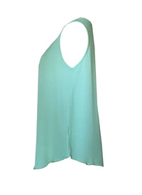 Blake Lively Inspired Pastel Color Chiffon Loose Fit Vest Top