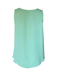 Blake Lively Inspired Pastel Color Chiffon Loose Fit Vest Top